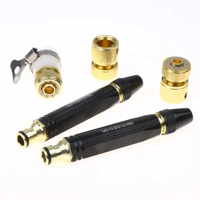 New Garden Hose High Pressure Jet Spray Nozzle Cleaning Power Washer Sprayer Compatible With Standard Garden Hose Accessories