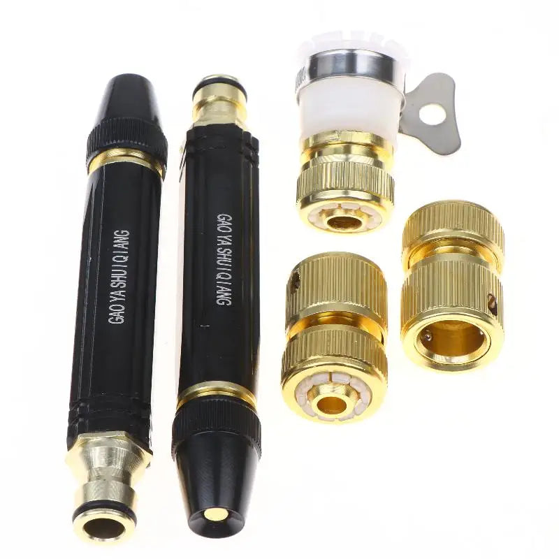 New Garden Hose High Pressure Jet Spray Nozzle Cleaning Power Washer Sprayer Compatible With Standard Garden Hose Accessories