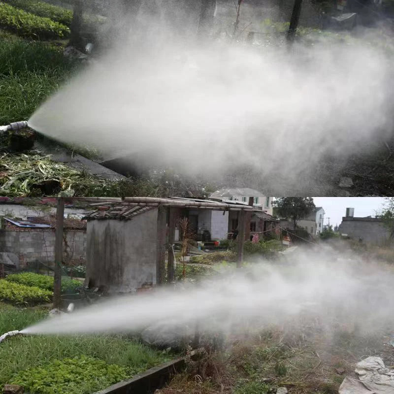 Brass Atomization Nozzle Adjustable Spray Distance for Garden Medicine Cleaning Agricultural Electric Sprayer Irrigation Tool Eq
