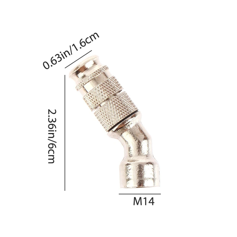 Brass Atomization Nozzle Adjustable Spray Distance for Garden Medicine Cleaning Agricultural Electric Sprayer Irrigation Tool Eq