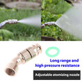 Brass Atomization Nozzle Adjustable Spray Distance for Garden Medicine Cleaning Agricultural Electric Sprayer Irrigation Tool Eq