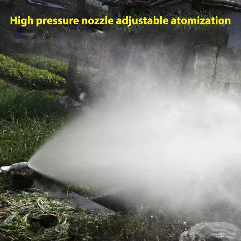 Brass Atomization Nozzle Adjustable Spray Distance for Garden Medicine Cleaning Agricultural Electric Sprayer Irrigation Tool Eq